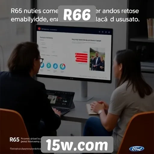 Avaliação de desempenho do site R66 em 2025